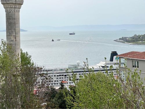Flat for Rent in Cihangir with Sea View