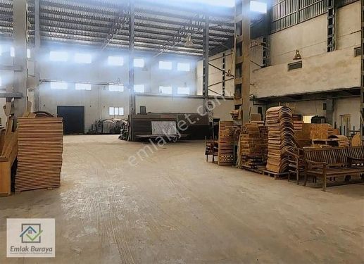İzmir Torbalı Yazıbaşında Kiralık 4.000m2 Kapalı Depo ve Fabrika