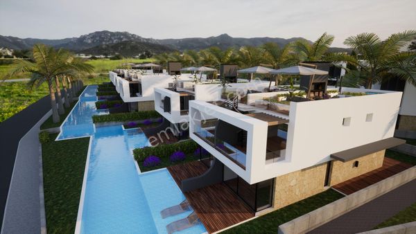  Kıbrıs'ta Satılık 1+1 daireler ve 2+1 İkiz villalar