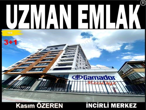  UZMAN'DAN MECİDİYE'DE GAMADOR MECİDİYE SİTESİNDE 6.KATTA SIFIR BİNADA ASANSÖRLÜ,EBEVEYN BANYOLU 3+1