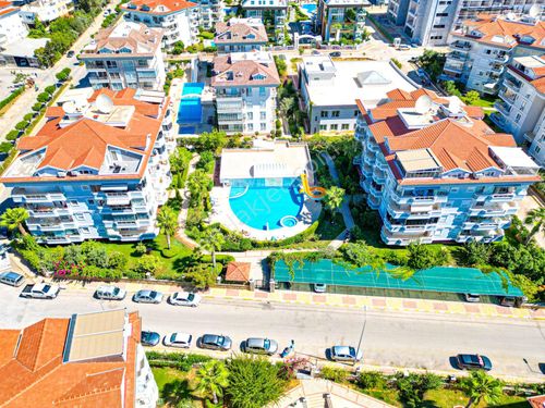  ALANYA OBA'DA SATILIK EŞYALI 2+1 DAİRE / İKAMETE UYGUN