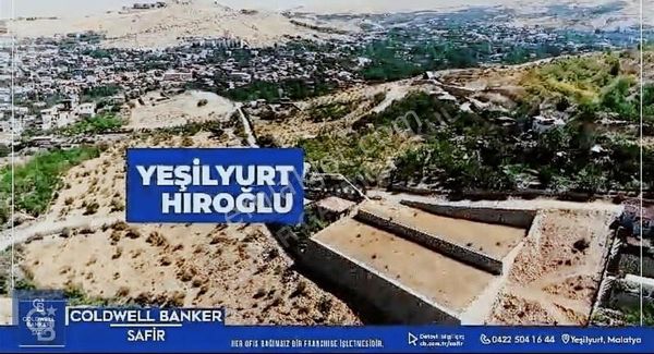 COLDWELL BANKER'den HIROĞLU'nda SATILIK VİLLA İMARLI İKİZ ARSA