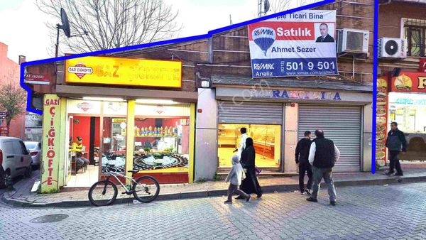 Ahmet Sezer'den Fatih'te Uygun Fiyatlı Satılık Köşe Bina