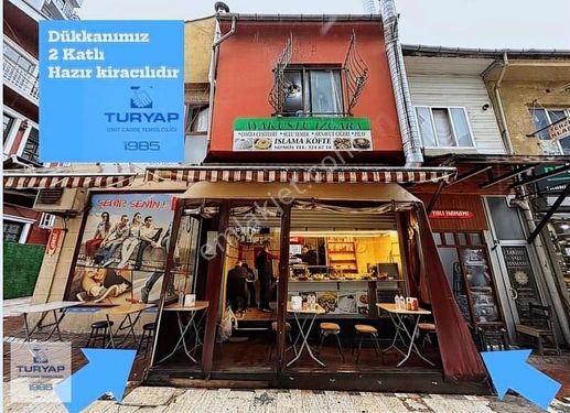 Turyap İzmit Cadde'den İzmit Çarşı Merkez'de 2 Katlı Dükkan