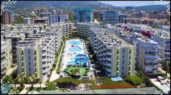 Alanya mahmutlar'da Deniz manzaralı Kiralık Eşyalı 2+1 Daire