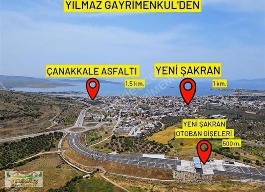 ALİAĞA YUKARIŞAKRANDA DENİZE İMARA YAKIN 678 M2 TARLA