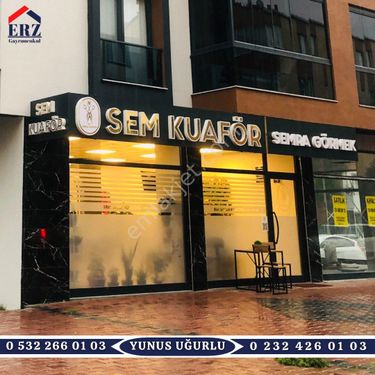 Erz Gayrimenkulden İzmir Kemalpaşa'da Satılık 180 m2 Dükkan