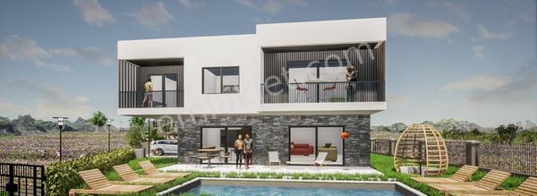 LİDER'DEN Muğla Menteşe Gülağzı'nda  Yapım Aşamasında Satılık 2 adet  Villa