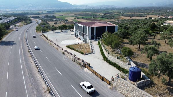 MİLAS - MUĞLA ANA YOLU ÜZERİNDE 3860 M2 ARSA VE İŞ YERİ