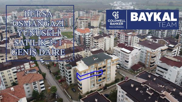  Bursa Osmangazi Yunuseli'de Satılık 3+1 Arakat Geniş Daire
