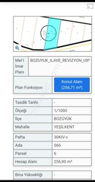  BİLECİK BOZÜYÜK YEŞİLKENT MUSAPINARINDA ARSA