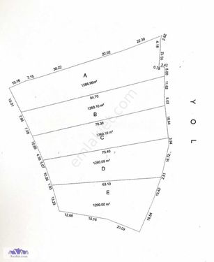 6.567 M2 ARSA 2 KATTIR 5 TAPU TEK PARÇA HALİNDE SATIŞTADIR