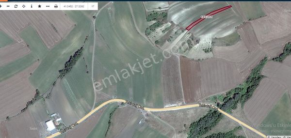  Tekirdağ Süleymanpaşa Demirli Mah Satılık Tarla , 1,470 m2 Yolu Var Köye Yakın