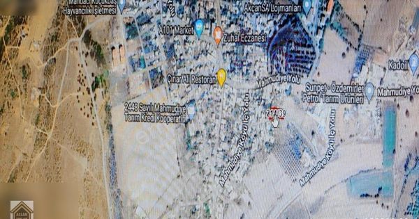 Çanakkale Ezine Mahmudiye köyün de 1240.37 m2 arsa