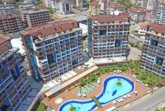 Alanya Cikcilli Crystal Park'ta 2+1 Satılık Daire