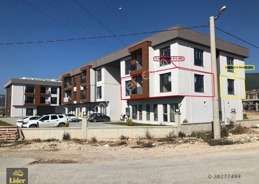 LİDER'DEN Muğla Menteşe Muslihittin'de Kiralık 2+1 Ofisler