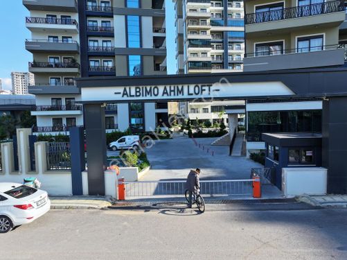  ALANYA MAHMUTLAR ALBİMO LOFT REZİ 1+1:55M2 SATILIK EŞYALI DAİRE