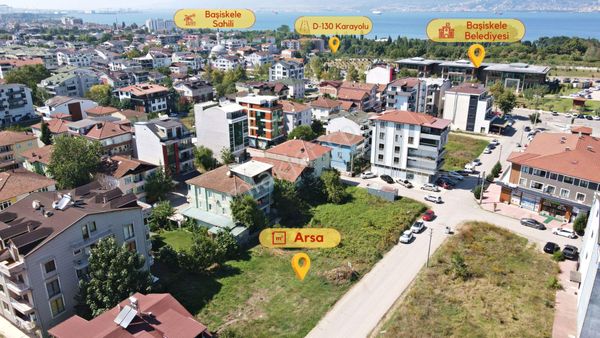  Loft Group Gayrimenkul'den Başiskele'de Merkezi Konuma Sahip 468 m² Satılık Arsa