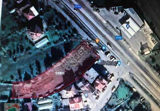 Kurtköy Shell karşısı 2674 m2  imarlı anayol cepheli arsa