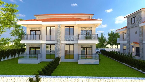 Milas Şevketiye Mahallesinde Havuzlu 5+1 Satılık Tripleks Villa