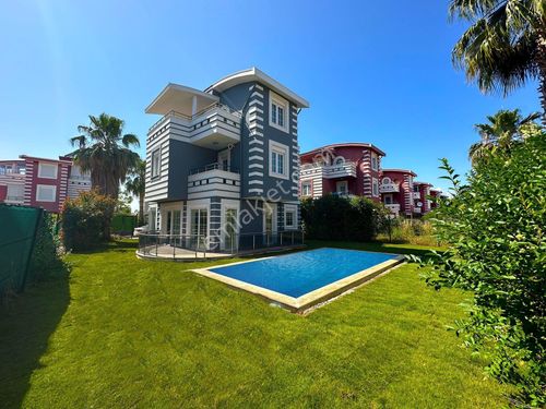 FOR SALE 4+1 DETACHED VILLA WITH POOL AND GARDEN ANTALYA/BELEK