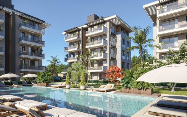  ANTALYA DÖŞEMEALTINDA PROJEDEN SATILIK 1+1 FIRSAT DAİRE