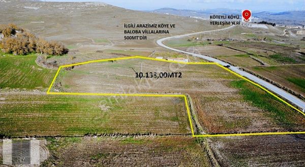 KÖTEYLİ MH. 10.133MT2 YOLA CEPHELİ KUPON TARLA