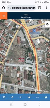 Yunak selçuk mahallesinde merkezi konumda 510.18m² satılık arsa
