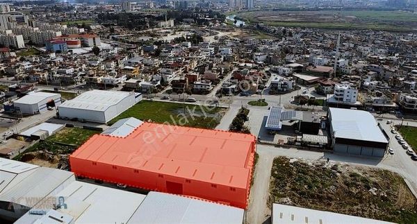 TARSUS SANAYİDE DEPOLAMA YA DA İMALAT İÇİN KİRALIK 3700 M2 DEPO