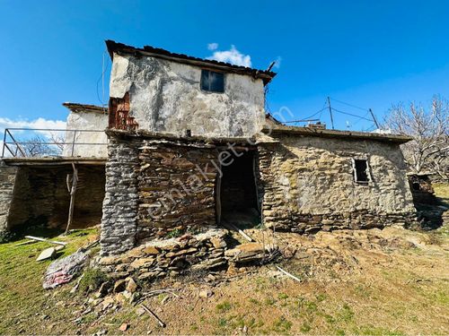 Tire satılık köy evi 3800 m2 tek tapu abonelik aktif