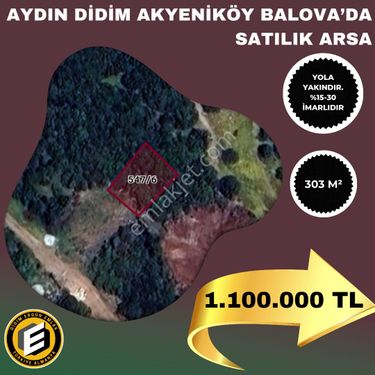  ❗❗FIRSAT❗❗ Didim Akyeniköy Balova Bölgesinde Satılık Arsa 
