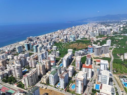  ALANYA MAHMUTLAR GOLDSUN DELUX 2+1:120m2 EŞYALI SATILIK DAİRE