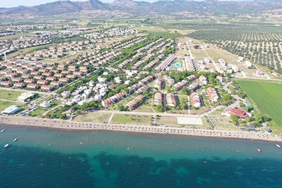  İzmir Dikili Salihleraltı Deniz Manzaralı Satılık Villa Arsası