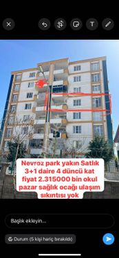 Diyarbakır bağlar bağcılar mah nevroz park yakın satlık daire fiyat 2315000