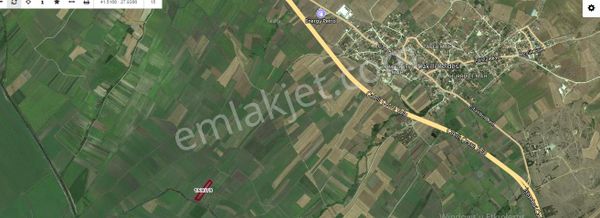  Kırklareli Vize Çakıllı Köyünde Satılık Arsa , 318 M2 Hisseli 