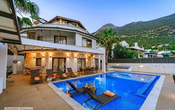 Kalkan'da Deniz Manzaralı Lüks Günlük Kiralık Villa / Luxury Sea View Daily Rental Villa in Kalkan