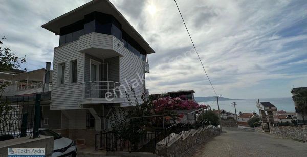 Didimde satılık Fevzipaşa mahallesinde saplı ada mevkinde köşe başı eşsiz deniz manzaralı 4+1 villa