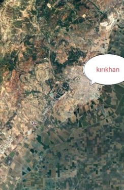 Kırıkhan'da site yapılabilir 35 dönüm kat karşılığı arsa