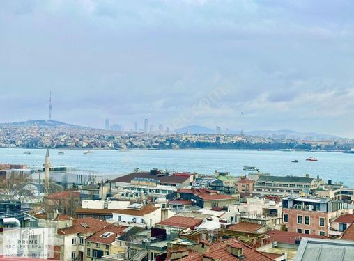 FULLY FURNISHED FLAT FOR RENT IN GALATA WITH SEA VIEW BALCONY