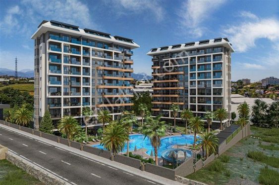  ALANYA AVSALLAR'DA SATILIK 1+1 EŞYASIZ DAİRE