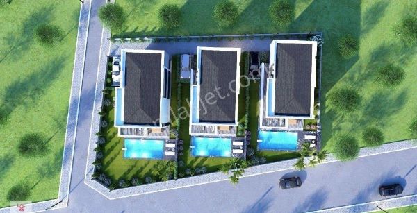 Kuşadası Davutlar Satılık 4+1 Özel Havuzlu Müstakil Villalar