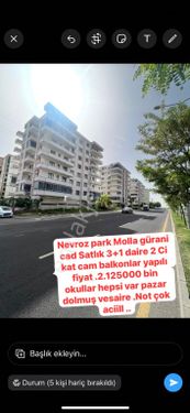 Diyarbakır bağlar Bağcılar’da Nevruz parka yakın satlık 3 + 1 daire ikinci kat fiyat 2.125.000