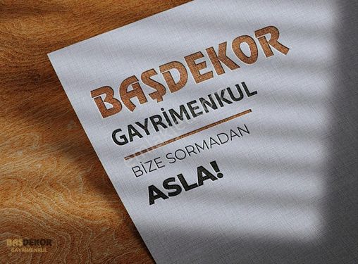 BAŞDEKOR GAYRİMENKUL'DEN KİRALIK 1+1 EŞYALI