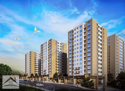 Yuvam Bahçeşehir Sitesinde Satılık 2+1 Açık Mutfak 75 m2 Daire