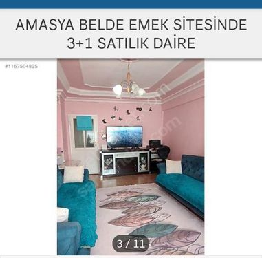 AMASYA MERKEZ'DE SATILIK 3+1