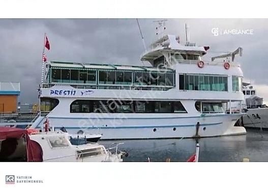 KR YATIRIM'dan Balıkesir Erdek'de 22 M Restoran Gemi Satılık