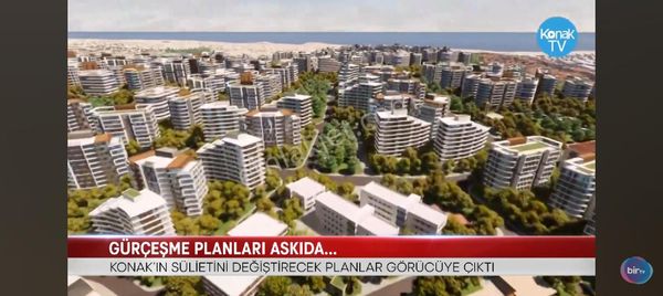 İzmir'in En Değerli Kentsel Dönüşüm Yerinde Deniz Manzaralı Arsa 