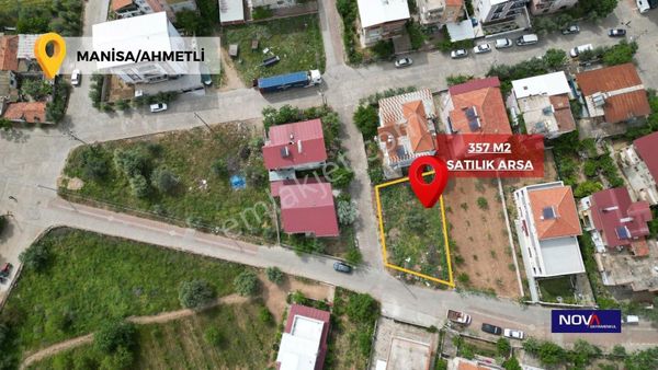 MANİSA AHMETLİ'DE 357 M2 KÖŞE ARSA