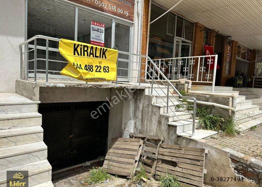 LİDER'DEN Muğla Menteşe Orhaniye'de Cadde Üstü Kiralık Dükkan