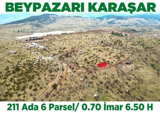 BEYPAZARI KARAŞARDA 0.70 İMARLI İKİZ VİLLA İMARLI ARSA